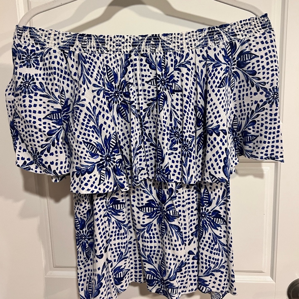 Show Me Your Mumu Off the Shoulder top